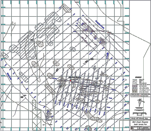 Bird Creek South Sample Map - Click for Full Size